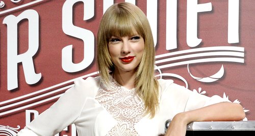 Taylor Swift at press conference
