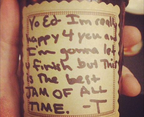 Taylor Swift jam for Ed