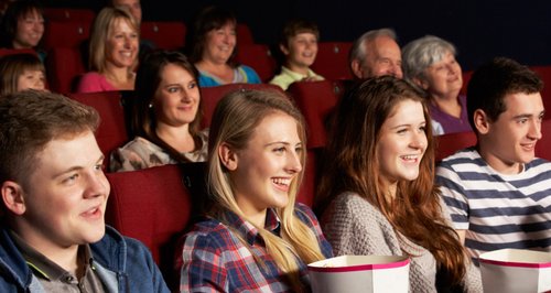 Teens At The Cinema