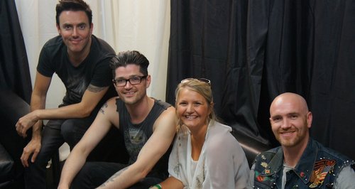 The Script at V Festival 2013