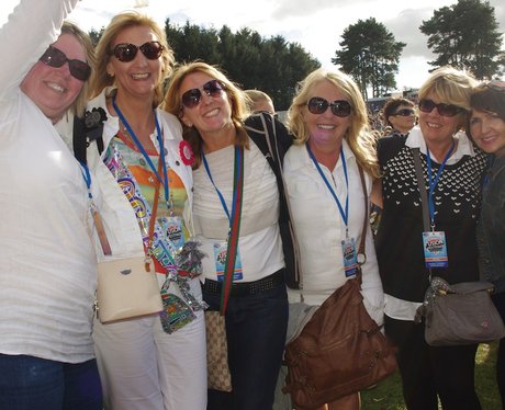 Shots of the Fusion Festival fans by the Street St