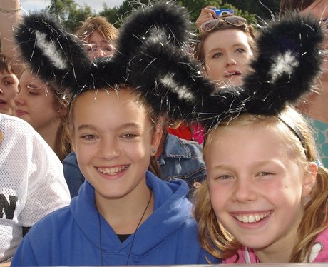 Shots of the Fusion Festival fans by the Street St