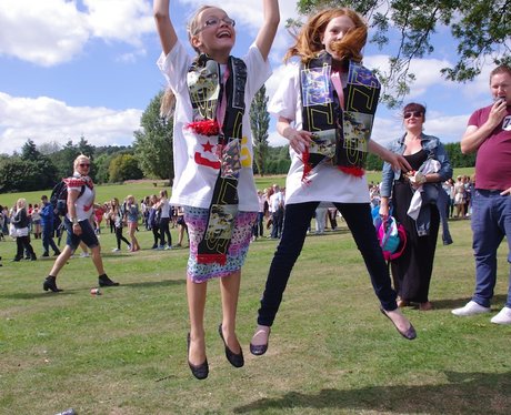 Fusion Festival fans Morning