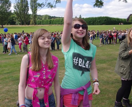 Fusion Festival fans Morning
