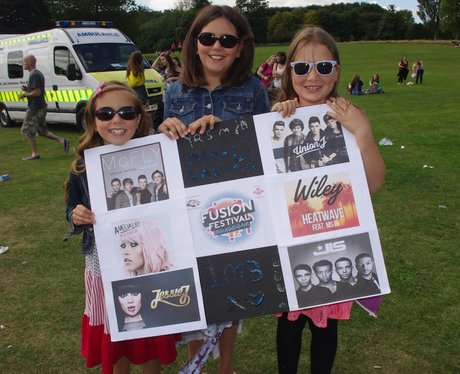 Fusion Festival fans Morning