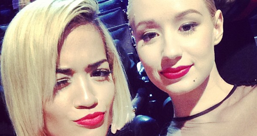 Iggy Azalea and Rita Ora 