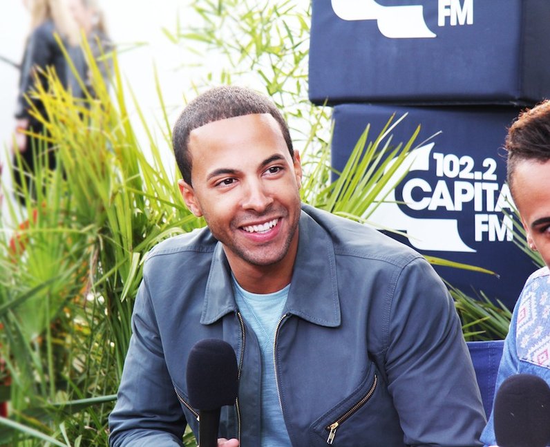 Capital FM presenter Marvin Humes joins his JLS boys to perform at the show