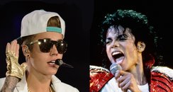 Justin Bieber and Michael Jackson