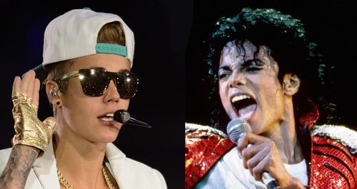 Justin Bieber and Michael Jackson