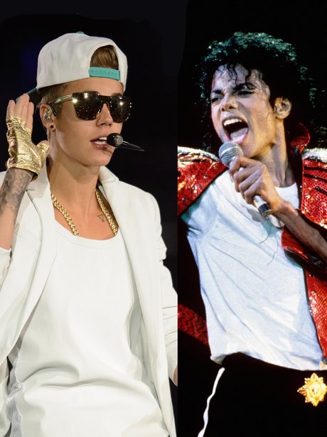 Justin Bieber and Michael Jackson