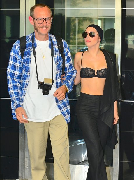 Lady Gaga and Terry Richardson in New York City.