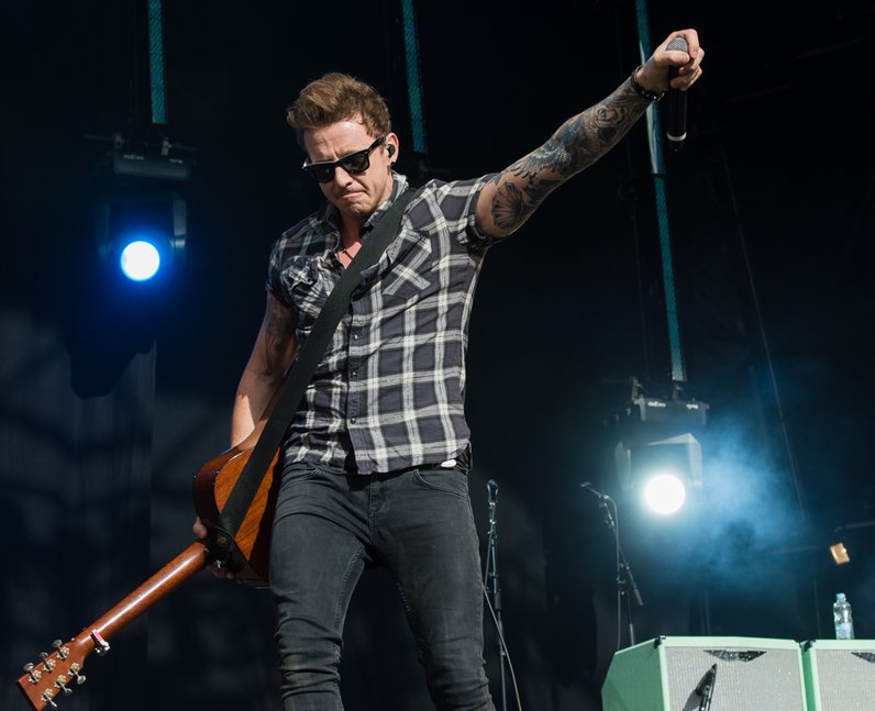 Danny Jones McFly live at Fusion Festival 2013