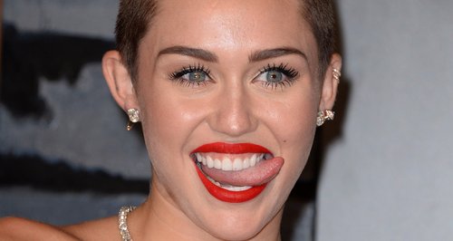 Miley Cyrus Funny Faces
