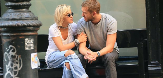 Rita Ora and Calvin Harris in New York