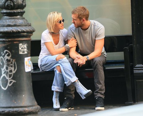 Rita Ora and Calvin Harris in New York