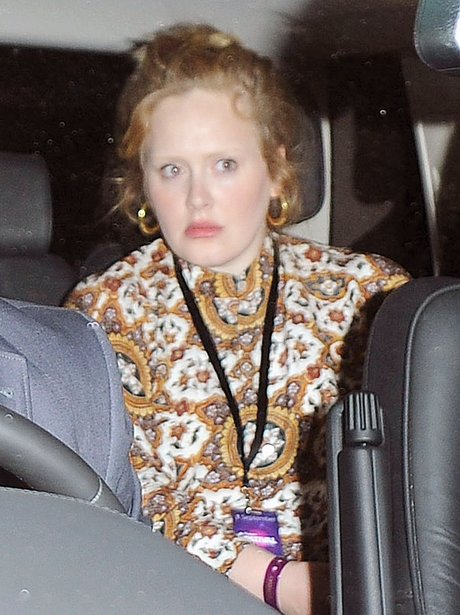 Adele watched Lady Gaga at the iTunes festival