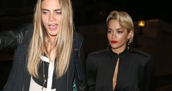 Cara Delevingne and Rita Ora