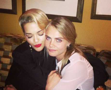 Cara Delevingne and Rita Ora