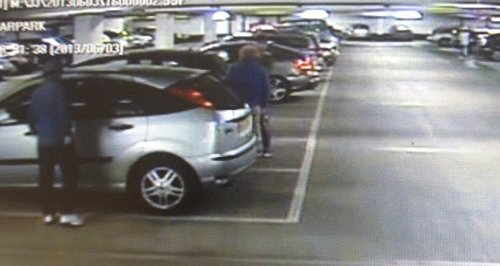 Hampshire car park distraction theft