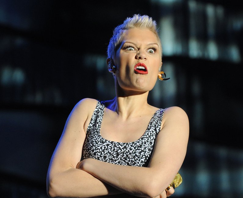 Fans sing back to Jessie J durung her performance at Fusion Festival 2013