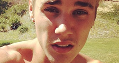 Justin Bieber selfie