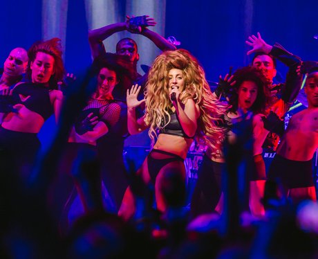Lady Gaga performing at iTunes Festival 2013
