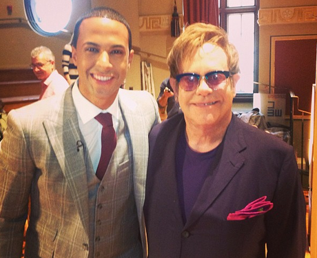 Marvin and Elton John Instagram