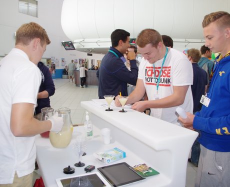Mocktail Bar at Middlesbrough College