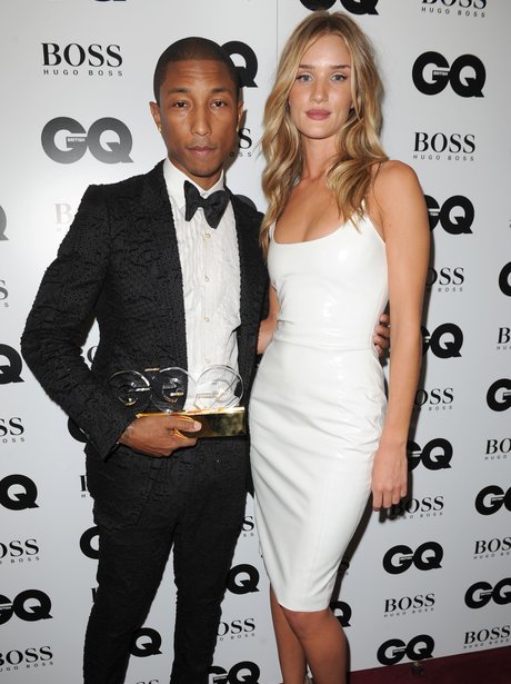 Pharrell and Rosie Huntington-Whiteley