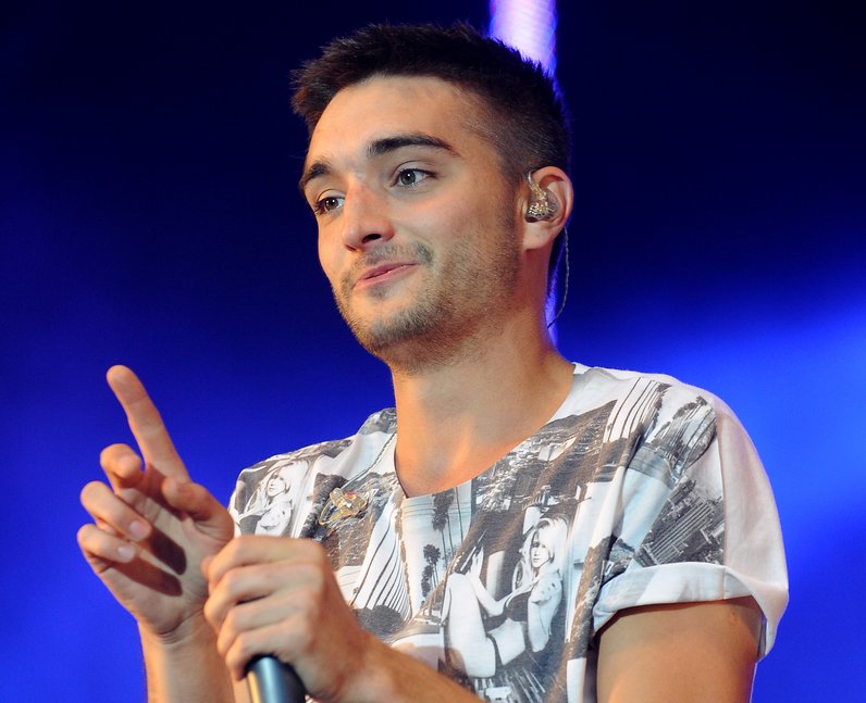 The Wanted's Tom Parker live on stage at Fusion Festival 2013