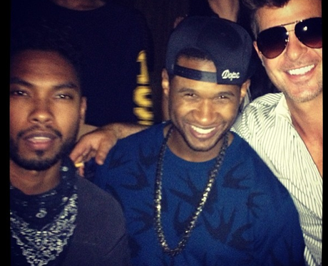 Usher and Robin Thicke