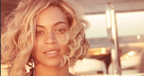 Beyonce Make-Up Free Instagram