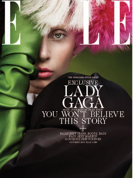 Lady Gaga ELLE 2013