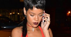 Rihanna shows off her new mullet