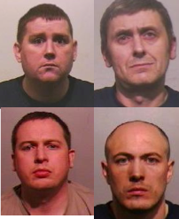 Four men jailed over Gateshead robbery