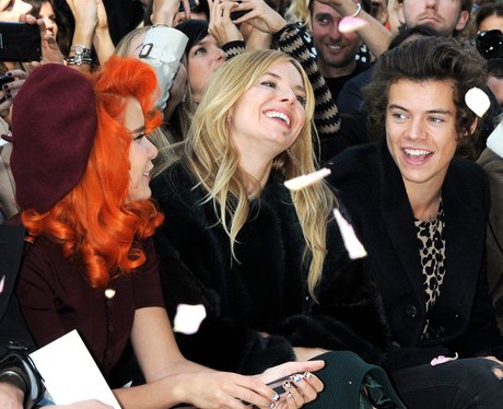 Harry Styles and Sienna Miller Fashion Week 2013