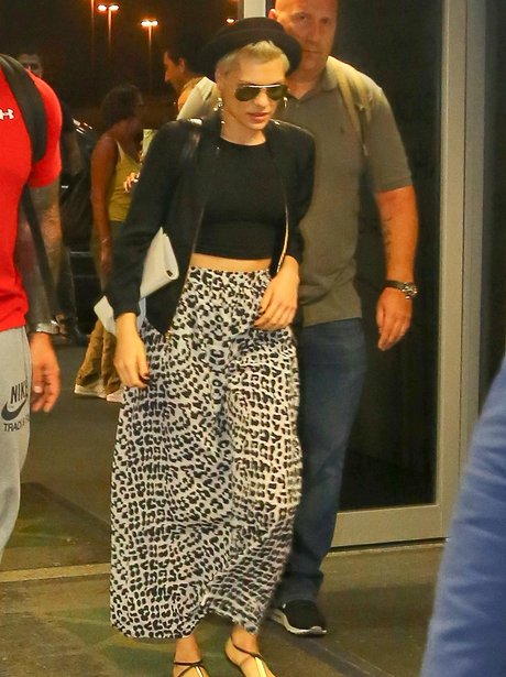 Jessie J leaving Rio de Janeiro