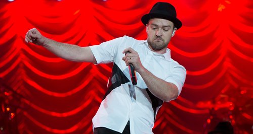 Justin Timberlake on stage
