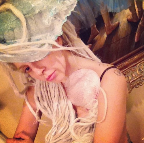 Lady Gaga Instagram Dreadlocks