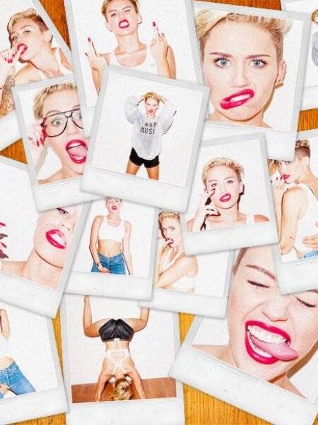 Miley Cyrus in her Terry Richardson photoshoot
