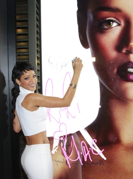 Rihanna MAC launch in Hong Kong