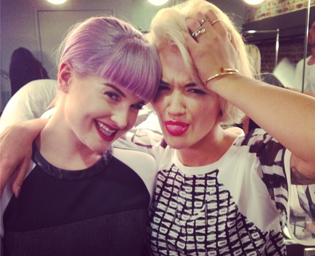 Rita Ora and Kelly Osbourne