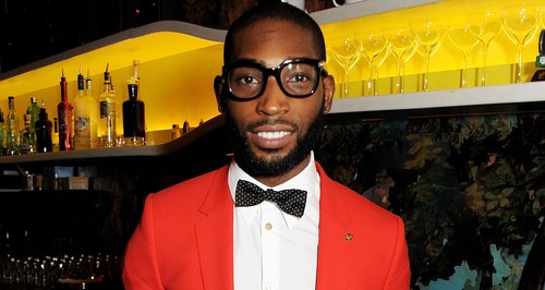 Tinie Tempah Red Suit