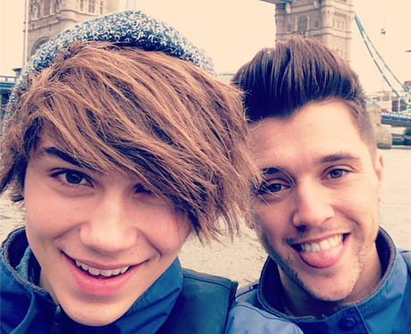 Union J on a speedboat