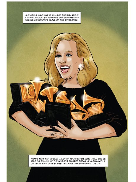 Adele stars in her own comic book