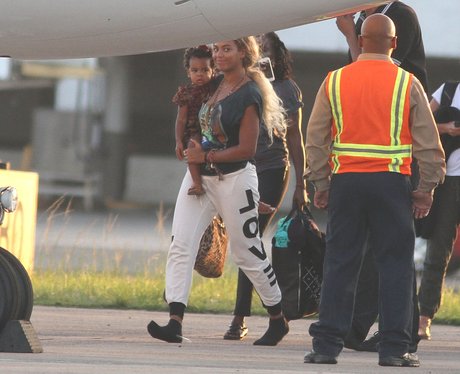 Beyonce and her daughter Blue Ivy