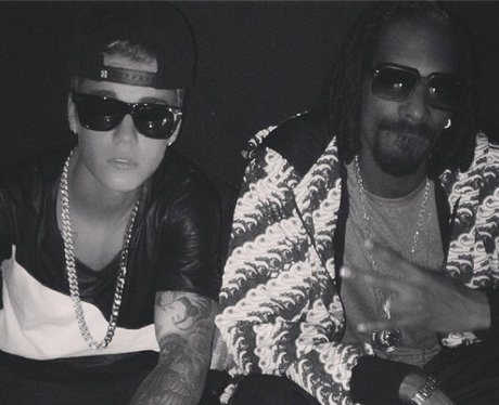 Justin Bieber and Snoop Dogg