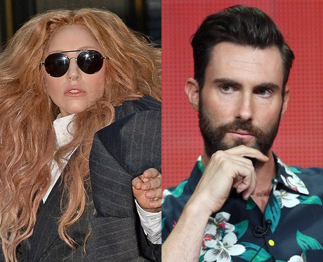Lady Gaga And Adam Levine