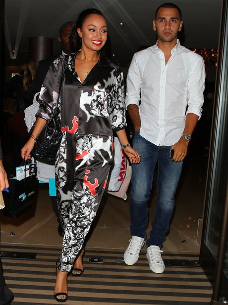Leigh-Anne Pinnock with her boyfried