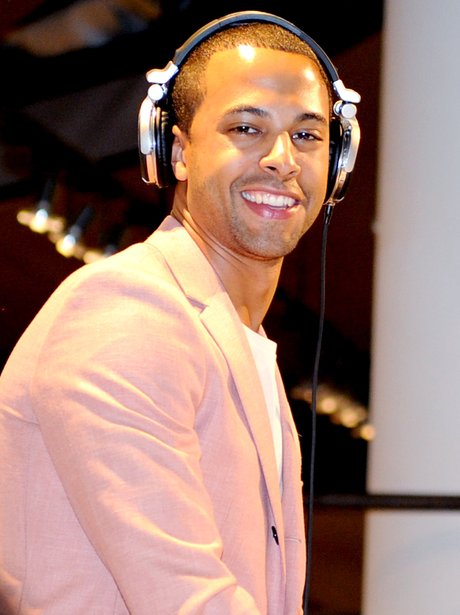 Marvin Humes DJing
